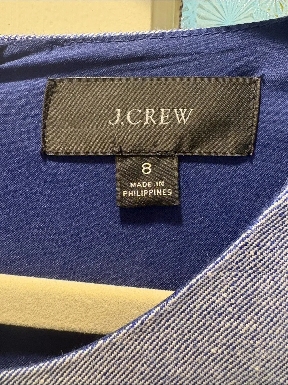 J. Crew Light Chambray Blue Sleeveless Jumpsuit with Waist Tie
